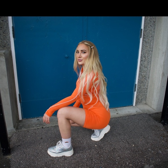 Fashionova orange onesie - Picture 4 of 4